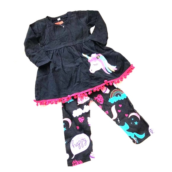 Other - Unicorn Dress & Leggings. 2T
